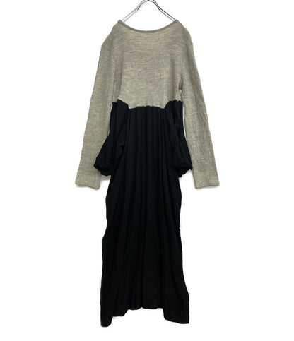 Y's ニット切替マキシワンピース 18AW YV-D12-805 レディース SIZE 2 ワイズ