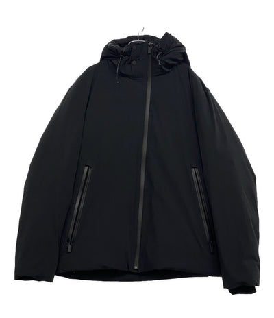 nano universe ダウンジャケット 西川ダウン スポーティーフードダウン メンズ SIZE L ナノユニバース