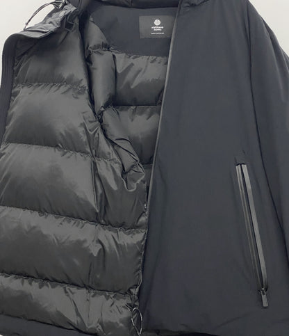 nano universe ダウンジャケット 西川ダウン スポーティーフードダウン メンズ SIZE L ナノユニバース