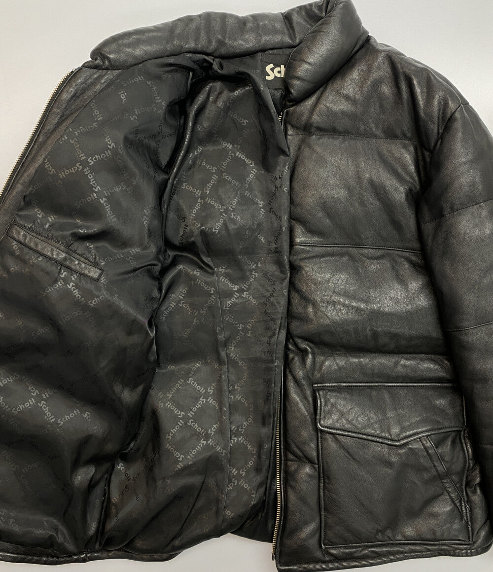 SCHOTT レザーダウンジャケット メンズ SIZE 2XL ショット