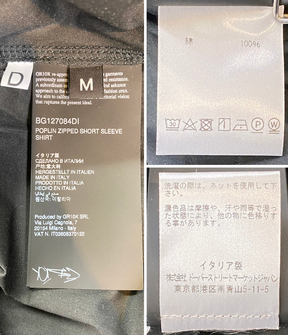 GR10K ジーアールテンケー半袖シャツ メンズ SIZE M