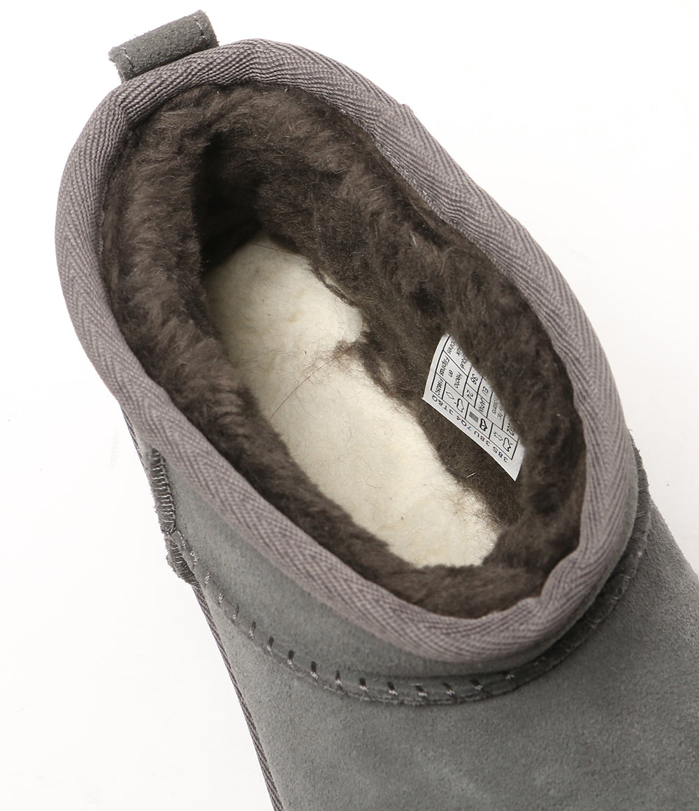 美品 UGG ショート ムートンブーツ Classic Ultra Mini Platform レディース SIZE 24cm アグ