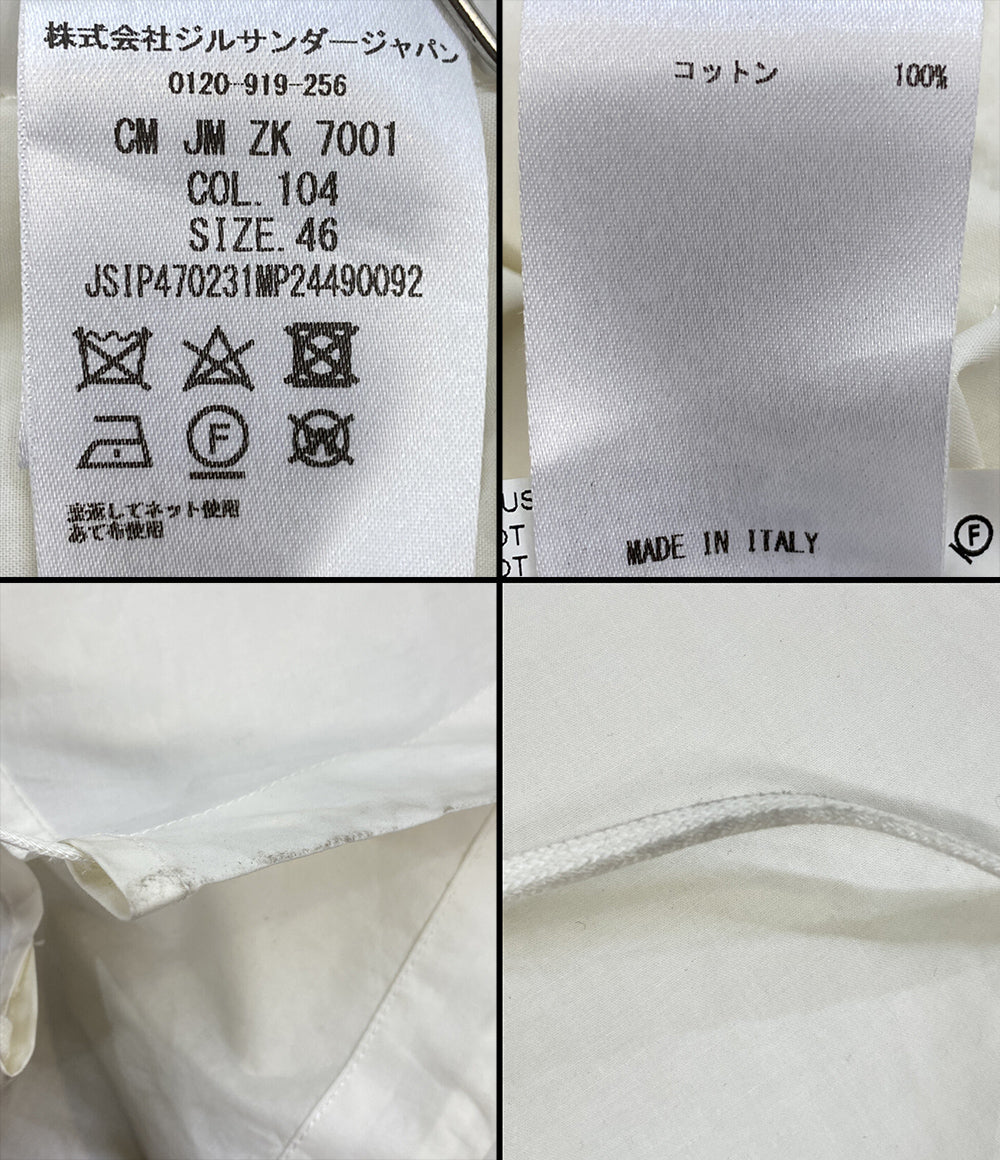 Jil sander バックロゴプリントコート 19AW メンズ SIZE 46 ジルサンダー