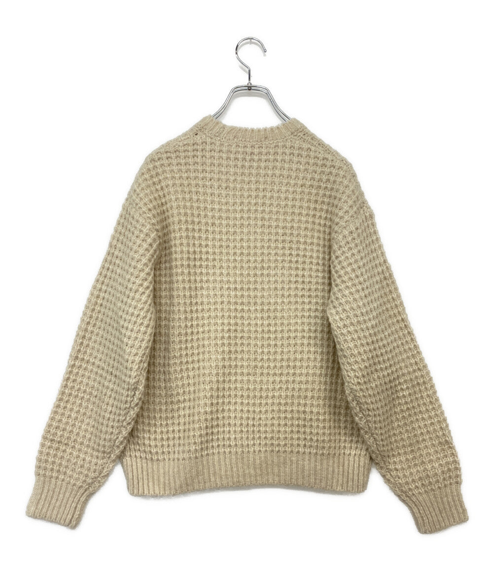 Supreme ニット SMALL BOX LOGO WAFFLE SWEATER 25FW メンズ SIZE S シュプリーム