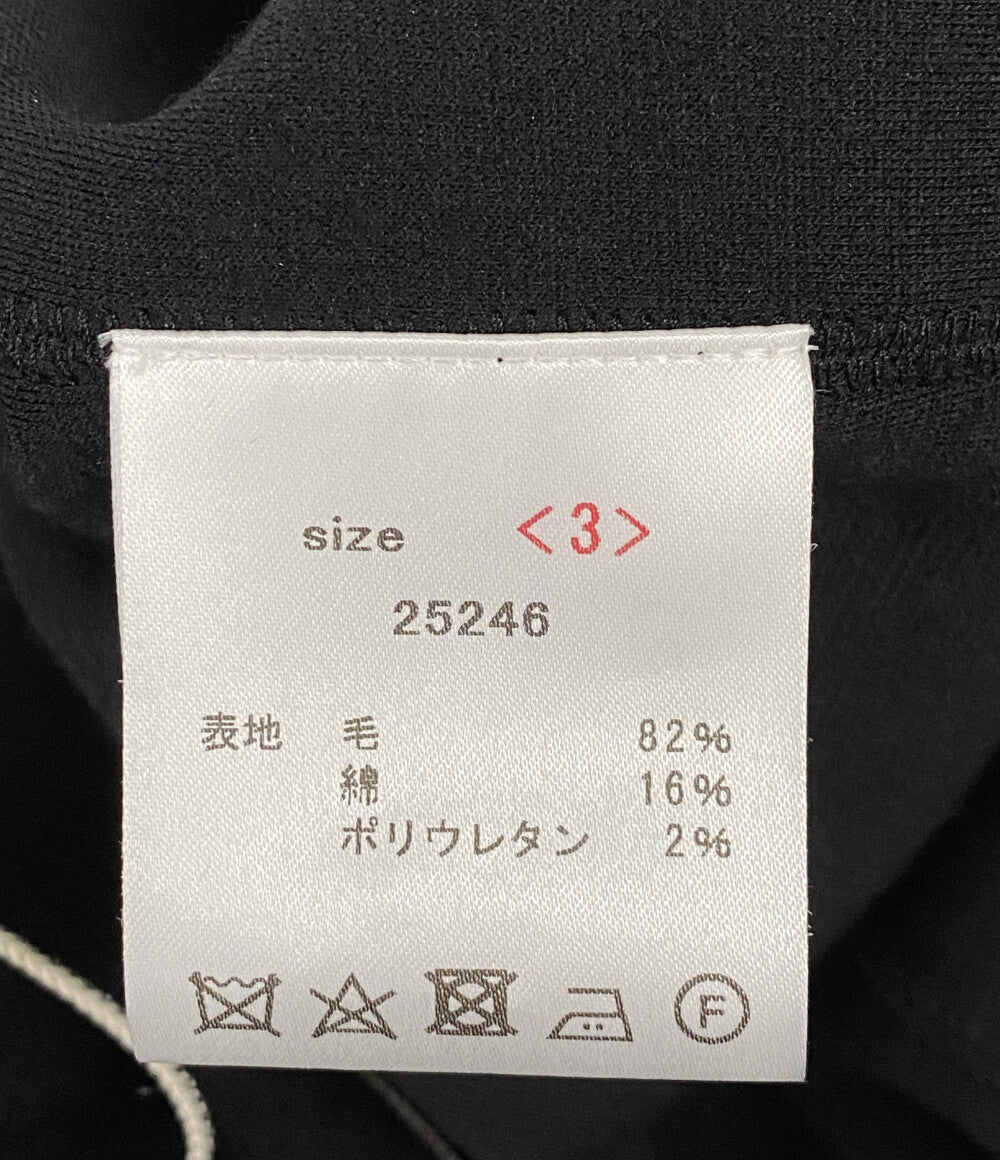 美品 山内 長袖シャツ インコードロック ニットシャツ 25AW メンズ SIZE 3