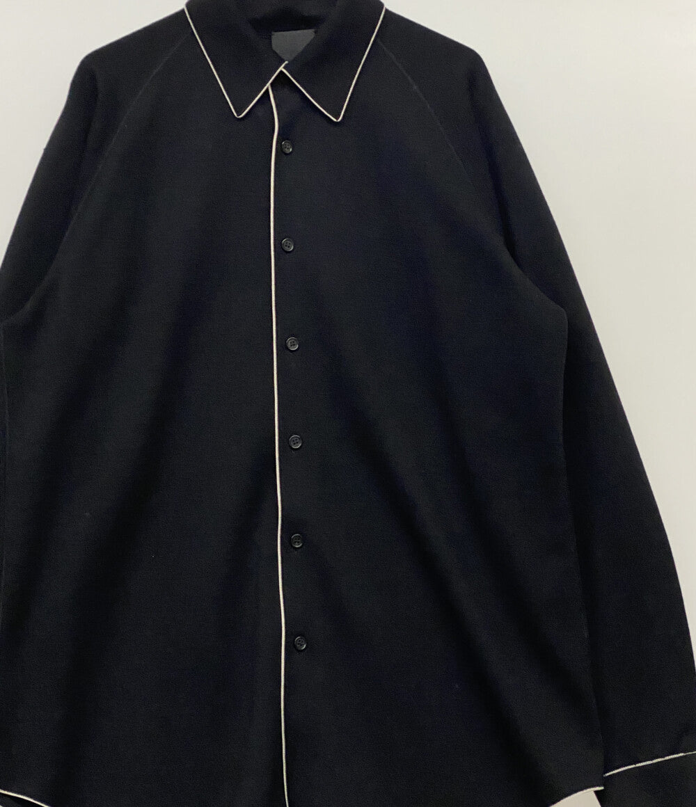 美品 山内 長袖シャツ インコードロック ニットシャツ 25AW メンズ SIZE 3