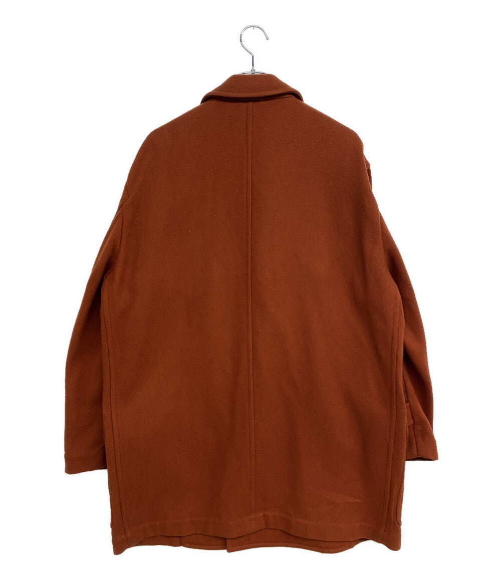 archive／COMME des GARCONS HOMME アーカイブ コムデギャルソンオム ウールダブルコート オレンジ 90AW HC-05007S メンズ SIZE S