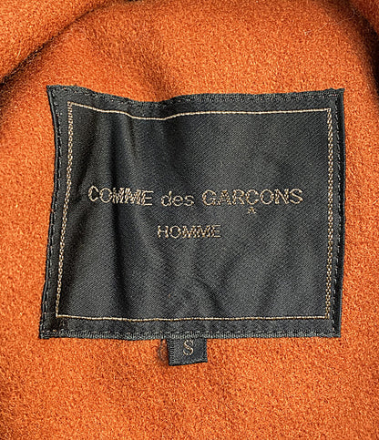 archive／COMME des GARCONS HOMME アーカイブ コムデギャルソンオム ウールダブルコート オレンジ 90AW HC-05007S メンズ SIZE S