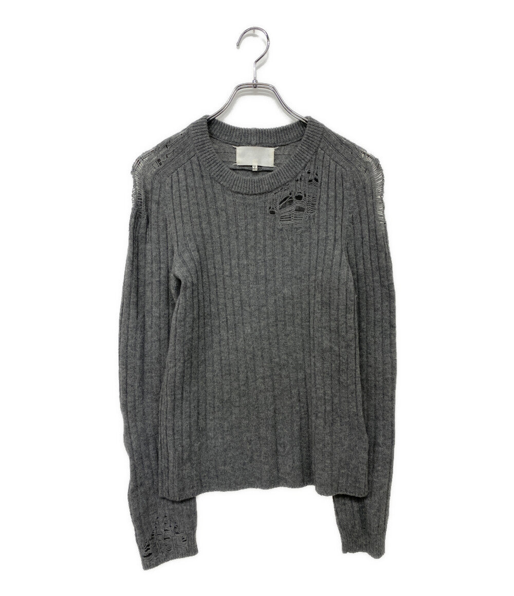 Maison Margiela デストロイウールニット 20AW S29HA0613 レディース SIZE S メゾンマルジェラ