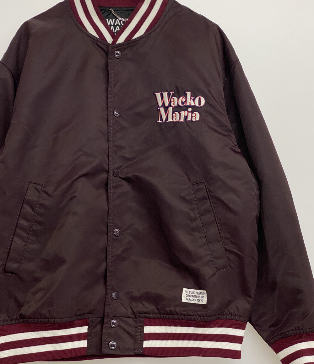 WACKO MARIA スタジャン Nylon Varsity Jacket 23ss メンズ SIZE M ワコマリア