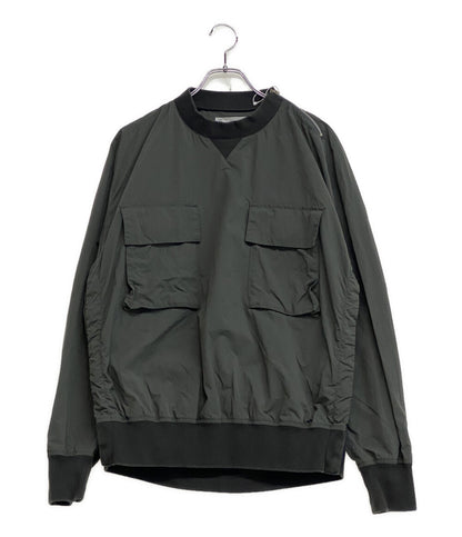 sacai スウェット ファスナーデザインナイロンプルオーバー 23ss メンズ サカイ