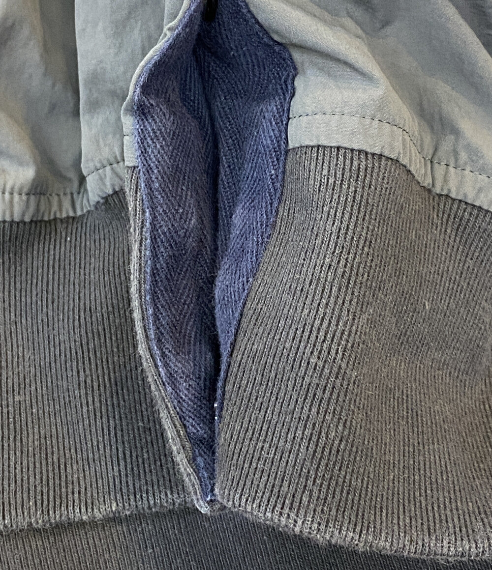 sacai スウェット ファスナーデザインナイロンプルオーバー 23ss メンズ サカイ