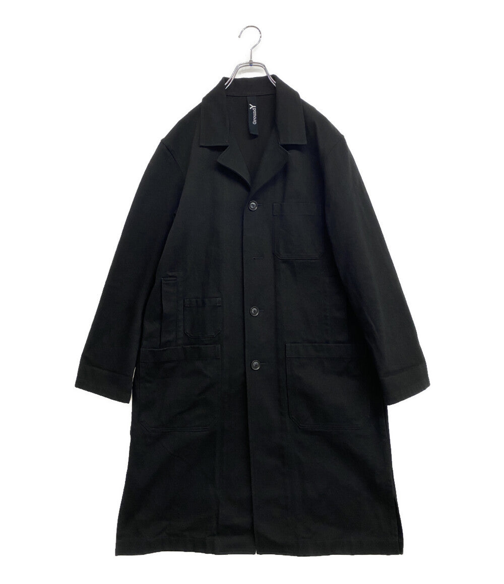 GROUND Y コットンワークコート 22AW GE-C09-002 メンズ SIZE 3 グラウンド ワイ