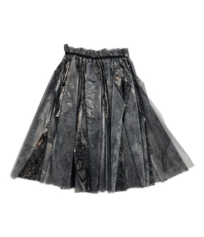 TAO COMME des GARCONS チュールデザインタックフレアスカート 25AW TP-S027 レディース SIZE S タオ コムデギャルソン