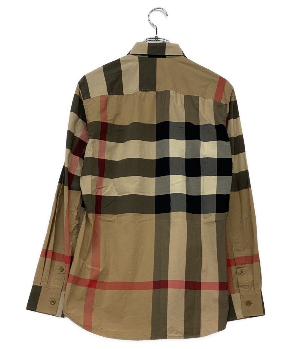 BURBERRY London ノバチェックコットンシャツ メンズ SIZE S バーバリーロンドン