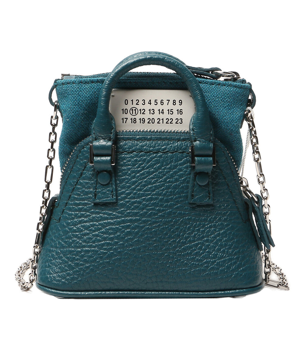 美品 Maison Margiela ショルダーバッグ 5AC CLASSIQUE BABY BLUE レディース メゾンマルジェラ