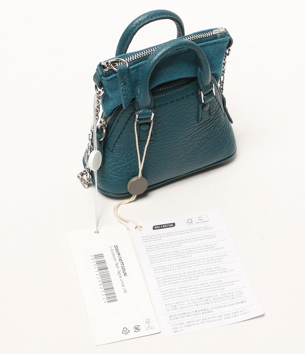 美品 Maison Margiela ショルダーバッグ 5AC CLASSIQUE BABY BLUE レディース メゾンマルジェラ