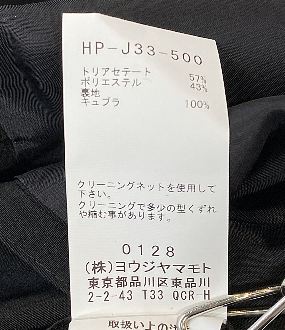 YOHJI YAMAMOTO POUR HOMME テーラードジャケット TA TUXEDO BUTTON DETAIL JACKET 25SS HP-J33-500 メンズ SIZE 2 ヨウジヤマモトプールオム