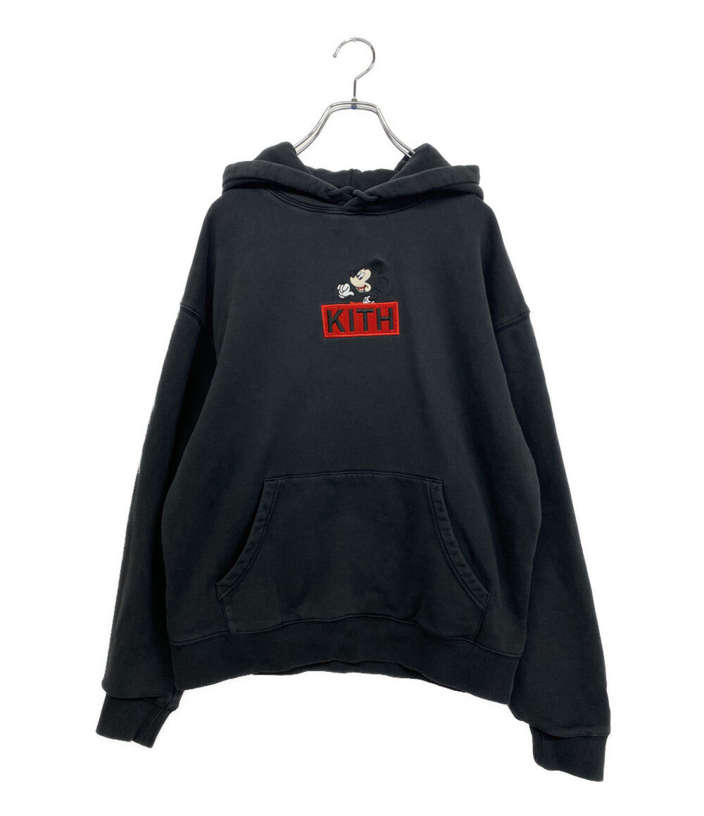 KITH×Disney ディズニー パーカー Mickey Classic Logo Hoodie メンズ SIZE S キス