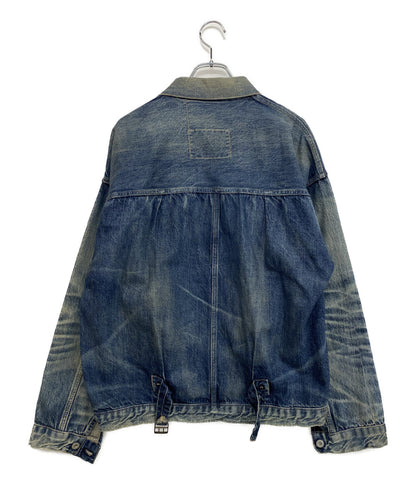 SAINT Mxxxxxx デニムジャケット ボタンフライデニムジャケット 25SS SM-HR8-0000-C39 メンズ SIZE XL セントマイケル