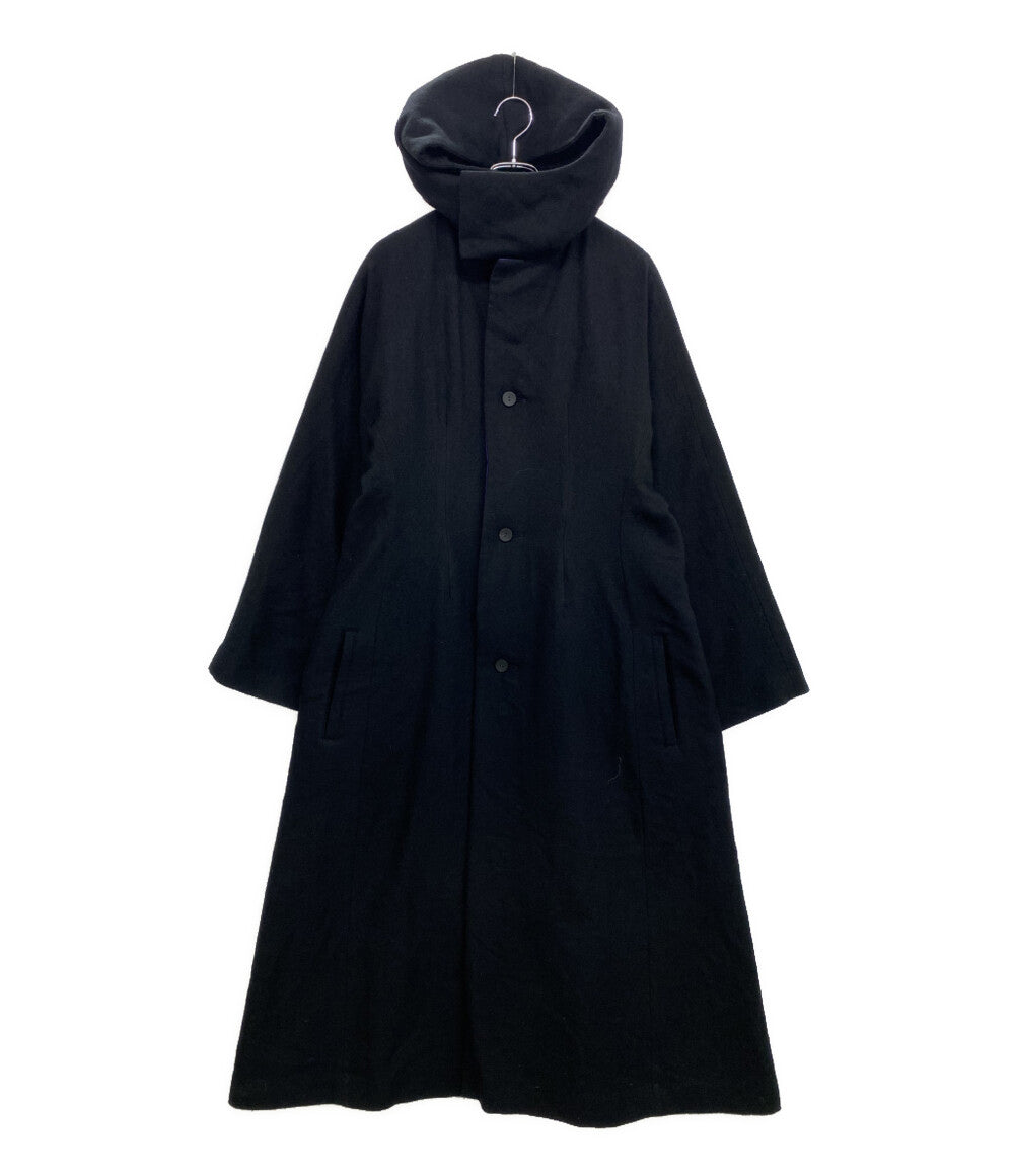 YOHJI YAMAMOTO FEMME コート OVERDYE WOOL VIERA REVERSIBLE COAT 25AW FL-C17-844 レディース SIZE 2 ヨウジヤマモトファム