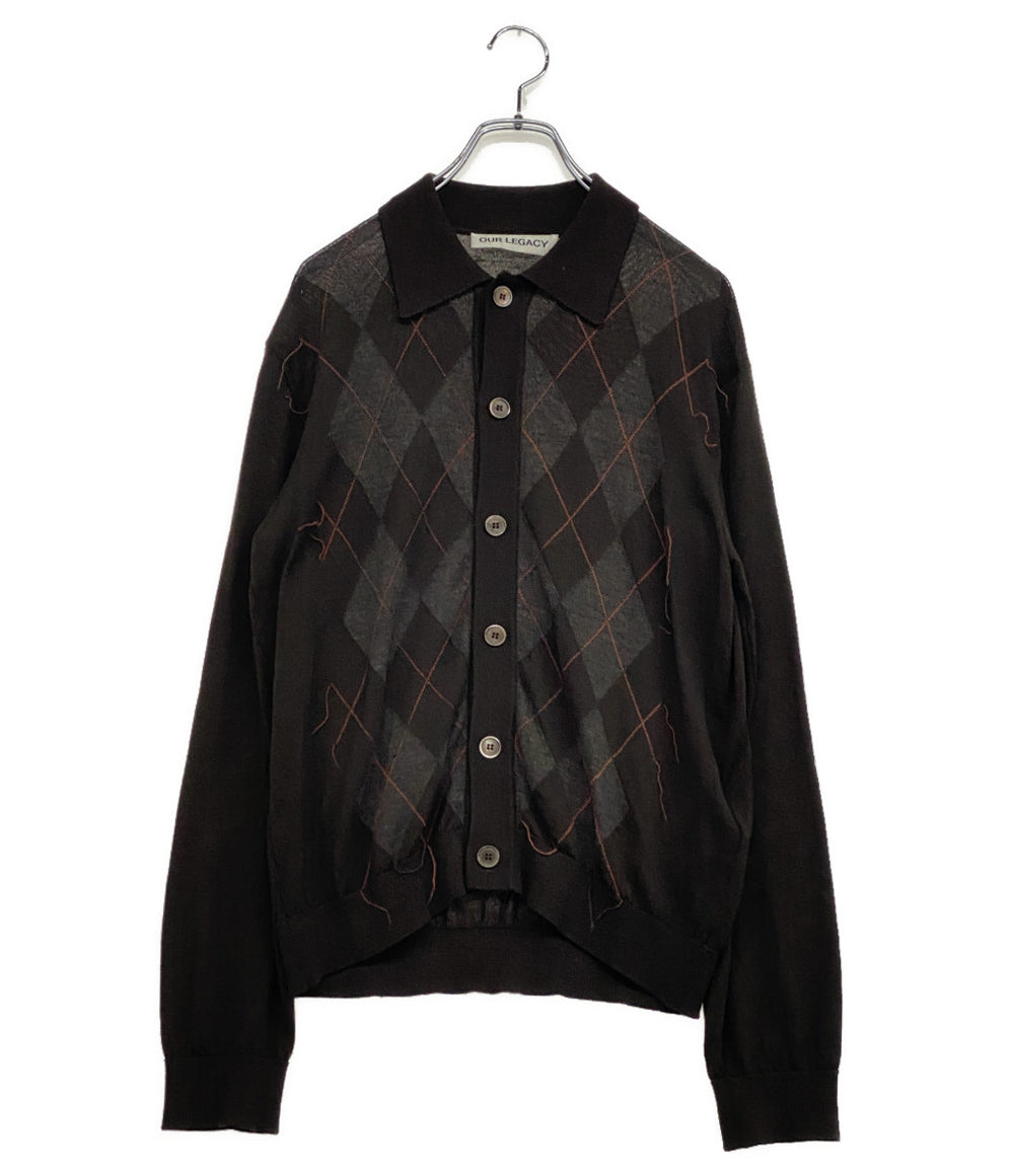 OUR LEGACY カーディガン EVENING POLO 25AW メンズ SIZE 44 アワーレガシー