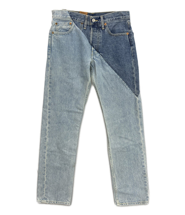 LEVI’S × VETEMENTS ヴェトモン デニムパンツ 501再構築デニム メンズ SIZE 28×34 リーバイス