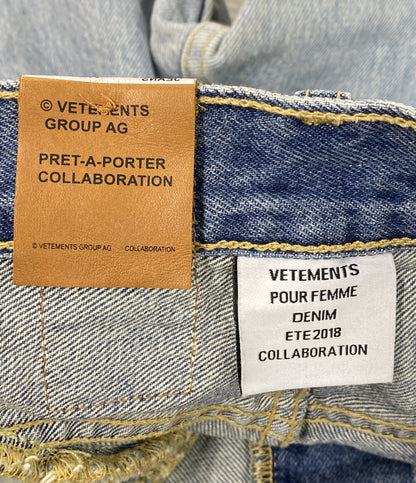 LEVI’S × VETEMENTS ヴェトモン デニムパンツ 501再構築デニム メンズ SIZE 28×34 リーバイス