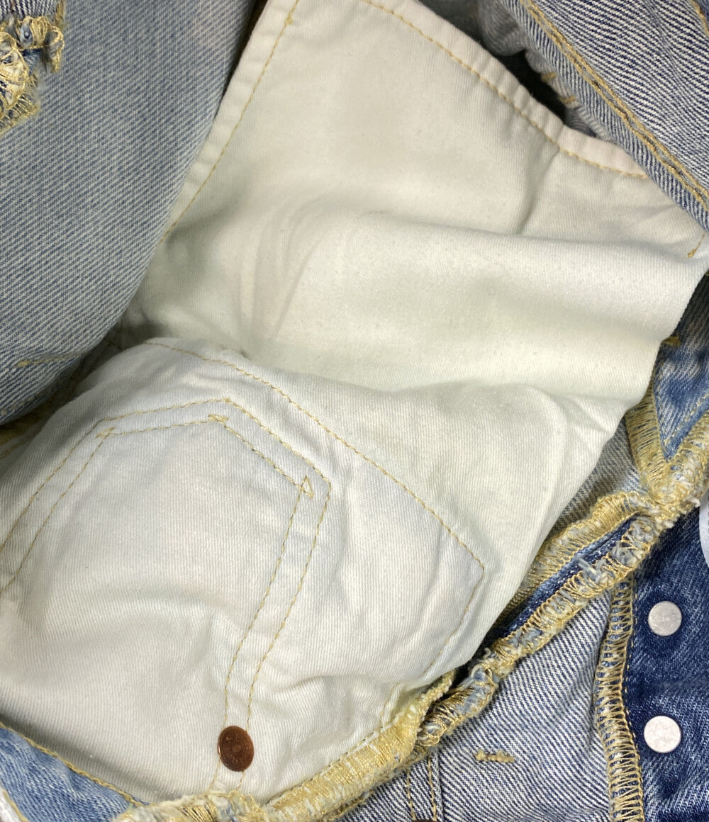 LEVI’S × VETEMENTS ヴェトモン デニムパンツ 501再構築デニム メンズ SIZE 28×34 リーバイス