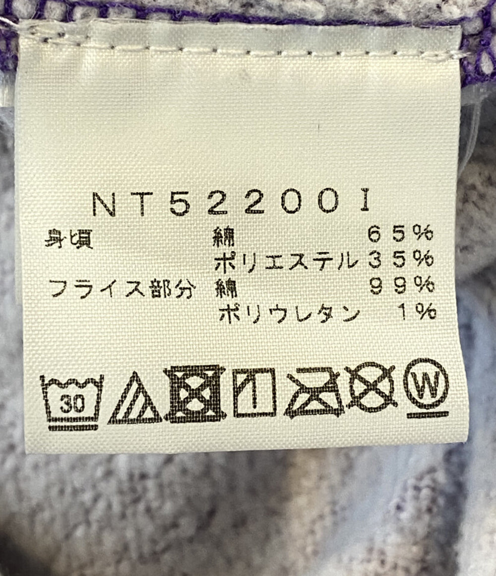 Supreme × THE NORTH FACE ザ ノース フェイス スウェットパーカー パープル Pigment Printed Sweatshirt 22AW NT52200I メンズ SIZE ASIA L シュプリーム