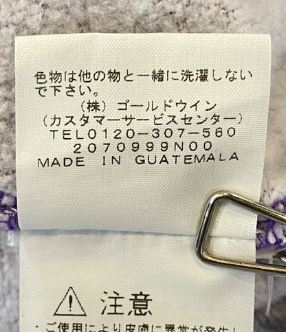 Supreme × THE NORTH FACE ザ ノース フェイス スウェットパーカー パープル Pigment Printed Sweatshirt 22AW NT52200I メンズ SIZE ASIA L シュプリーム