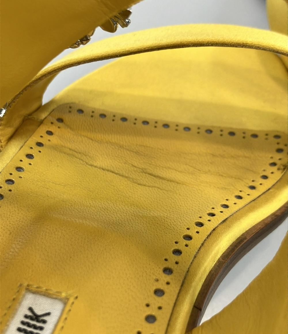 MANOLO BLAHNIK フラットサンダル MARTAMOD レディース SIZE 38 マノロブラニク