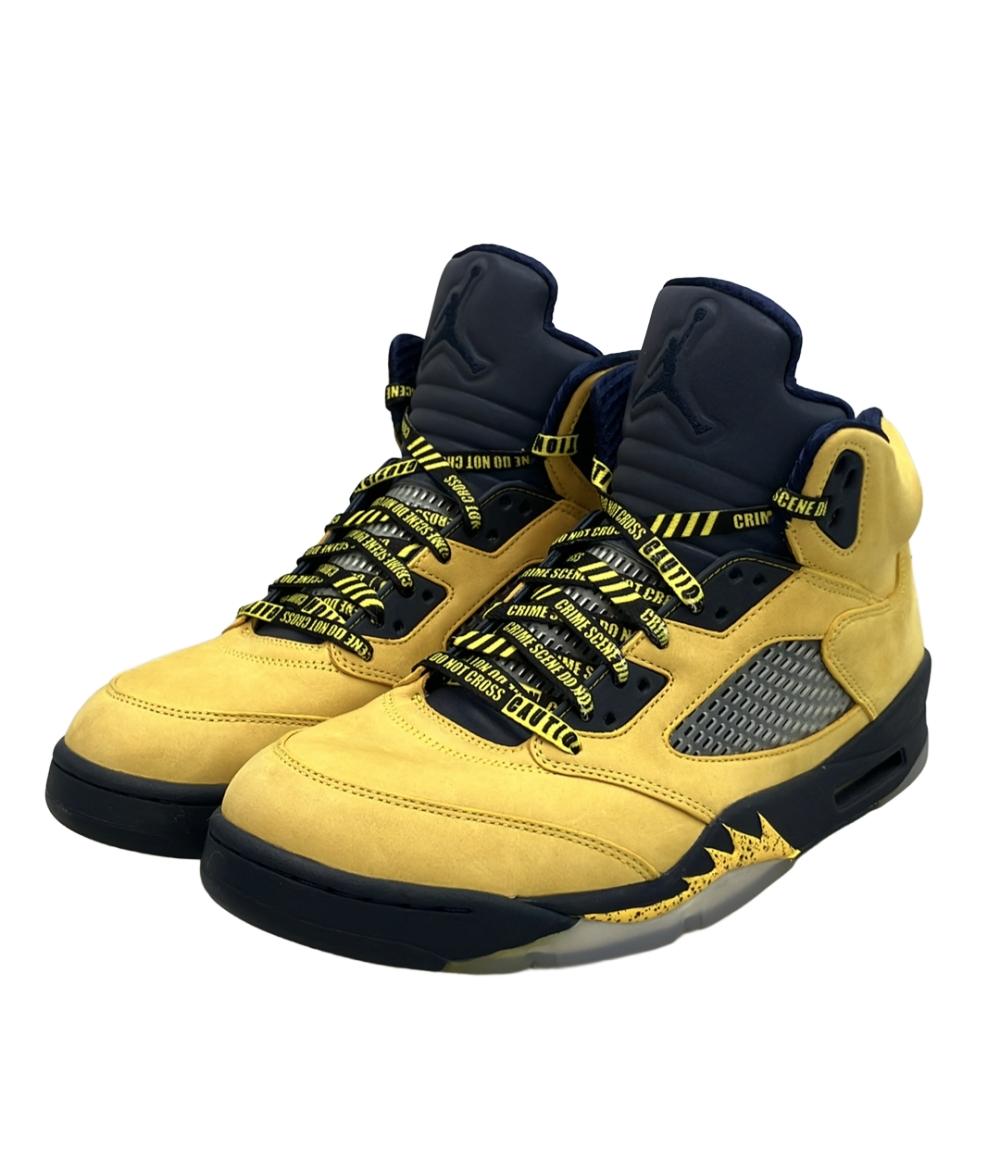 AIR JORDAN NIKE ハイカットスニーカー ミシガン エアジョーダン5 CQ9541-704 メンズ SIZE 29.0 (XL) エアジョーダン ナイキ