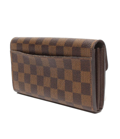 LOUIS VUITTON 長財布 ポルトフォイユ サラ ダミエ N63209 レディース メンズ ルイ・ヴィトン