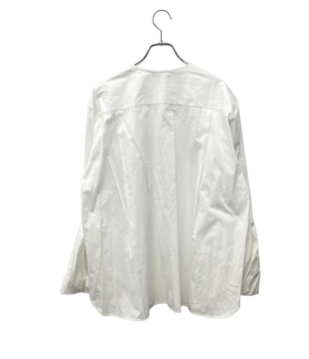 Drawer 長袖ブラウス ボリュームスリーブ ノーカラー 6511-299-0517 レディース SIZE 38 (M) ドゥロワー