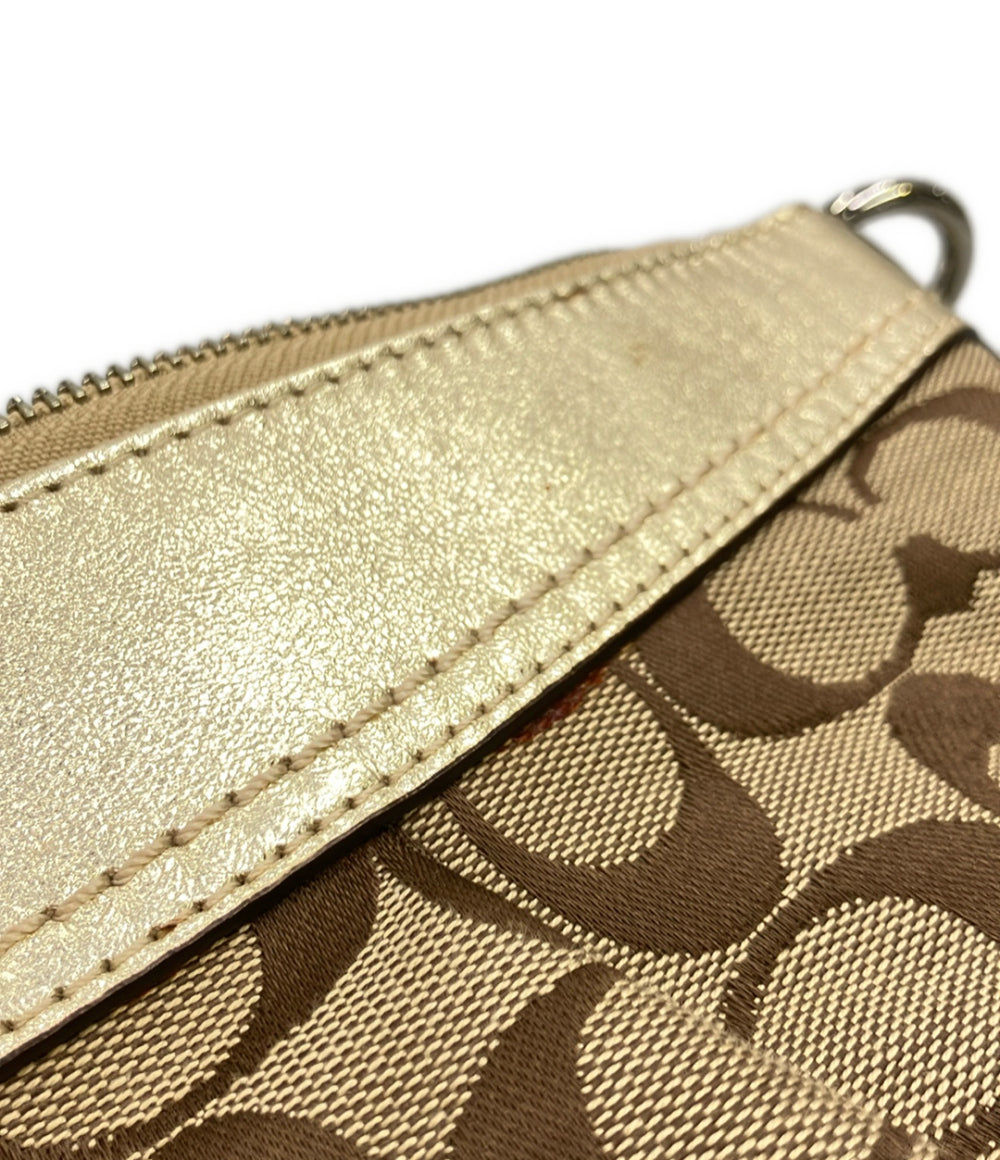 COACH ショルダーバッグ 2WAY 肩掛け 斜め掛け シグネチャー F13744 レディース コーチ
