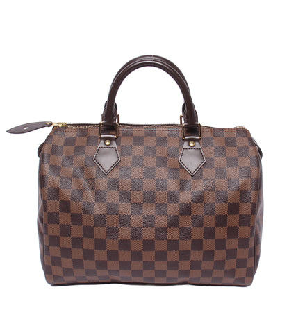 LOUIS VUITTON ハンドバッグ ミニボストンバッグ スピーディ30 ダミエ エベヌ N41364 レディース ルイ・ヴィトン