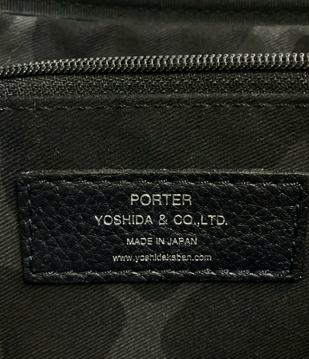 美品 PORTER ラウンドファスナー長財布 メンズ ポーター