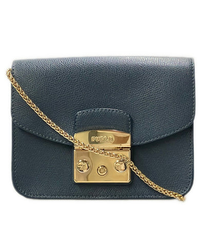 FURLA ショルダーバッグ 斜め掛け チェーン レザー レディース フルラ