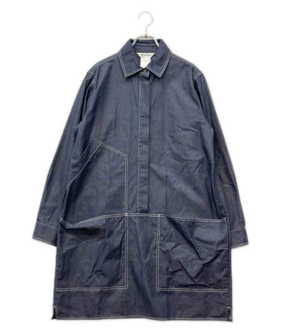 MAX MARA 長袖 シャツワンピース 122119226 レディース SIZE 44 (L) マックスマーラ