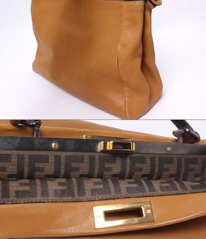 FENDI 2WAY ハンドバッグ ショルダーバッグ 肩掛け ピーカブー レディース フェンディ
