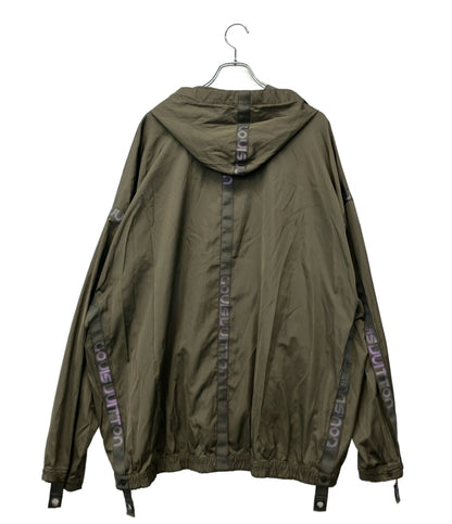 訳あり LOUIS VUITTON テープロゴリフレクター ブルゾン RM181 FHM HEB98W メンズ SIZE 52 (XL) ルイ・ヴィトン