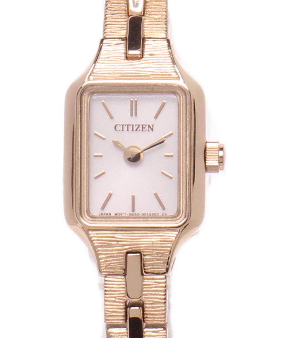 CITIZEN COCOSHNIK 腕時計 Kii キー ソーラー ホワイト G620-A15N201 レディース シチズン ココシュニック