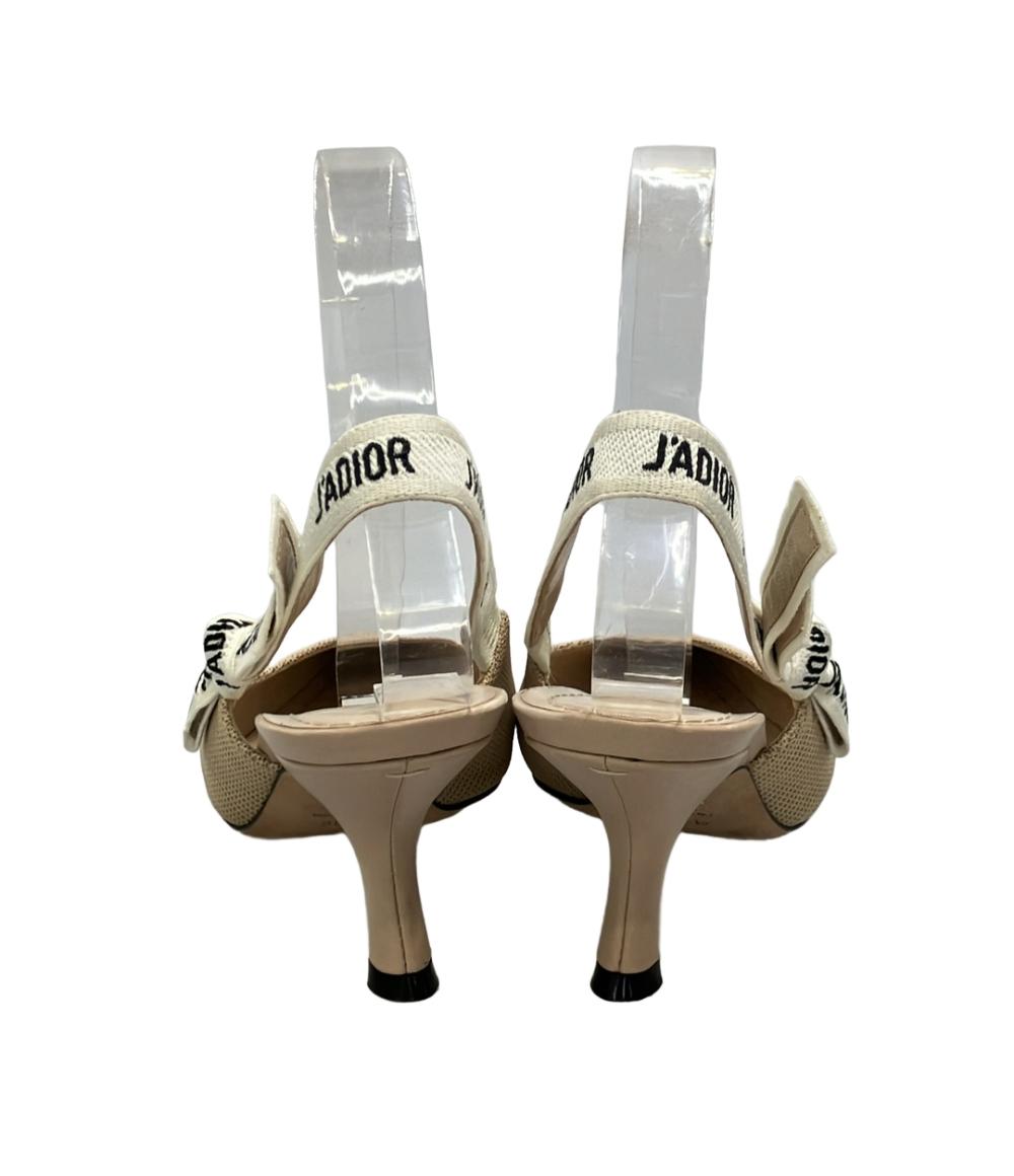 Christian Dior J'Adior スリングバックパンプス MD1118 レディース SIZE 36 (M) クリスチャンディオール