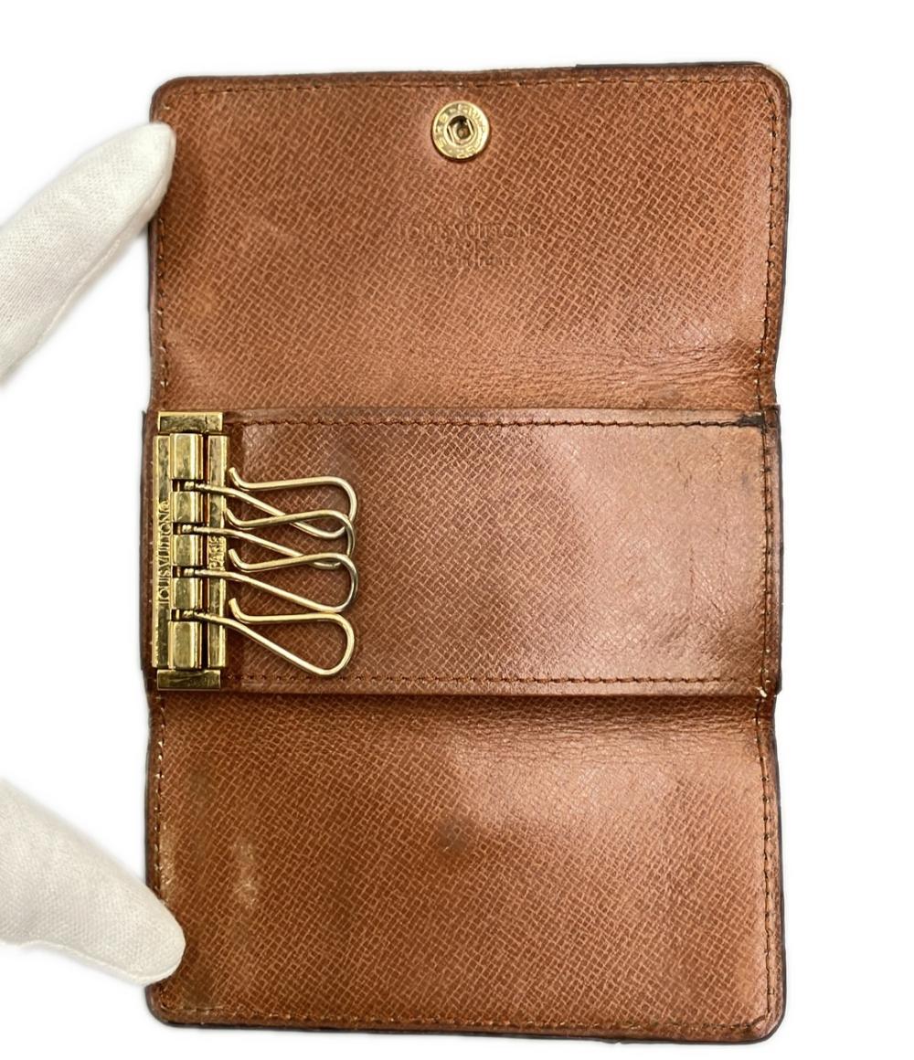 LOUIS VUITTON 4連キーケース ミュルティクレ 4 モノグラム M62631 レディース メンズ ルイ・ヴィトン