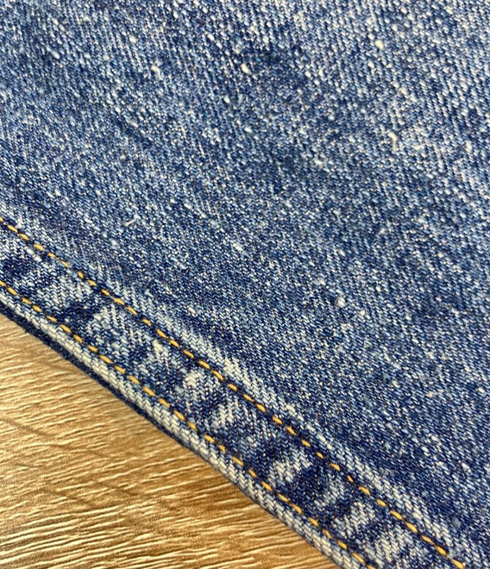 KITH New Manual デニムパンツ x New Manual Denim  ペインター ダメージ加工 25SS Kith x New Manual Denim Jeans "Indigo" 3025G160063 メンズ