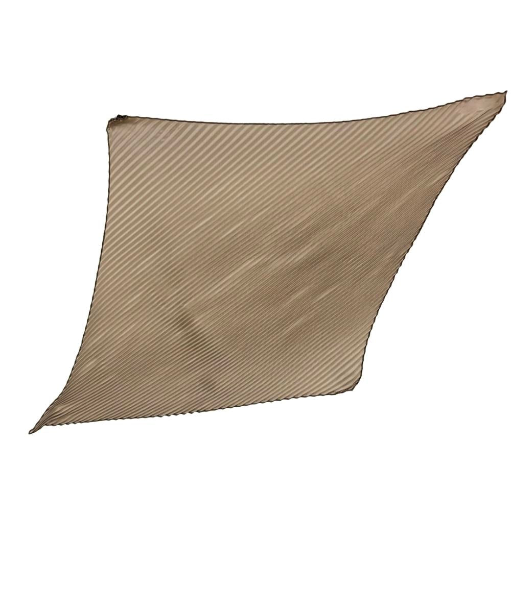 美品 HERMES スカーフ シルク100% カレ70 プリーツ レディース エルメス