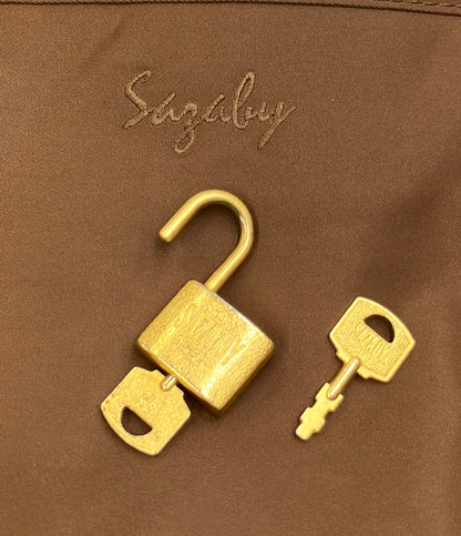 SAZABY 2way ボストンバッグ ショルダーバッグ 斜め掛け レディース サザビー