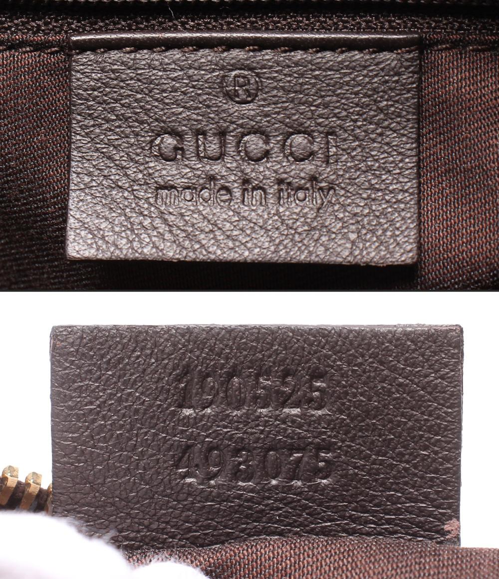 美品 GUCCI ハンドバッグ GGキャンバス アビー 190525 493075 レディース グッチ