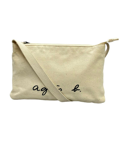 美品 agnes b. ショルダーバッグ 斜め掛け レディース アニエスベー